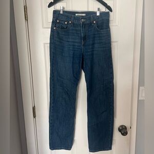 Levi’s Low Pro Straight blue jeans Size 26.